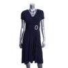 R&M Richards Womens Matte Jersey Knee-Length Cocktail And Party Dress BHFO 6420