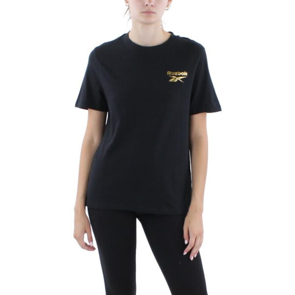 Reebok Womens Black Gym Fitness Training Shirts & Tops S BHFO 9551