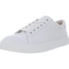 Sam Edelman Womens Ethyl White Leather Sneakers Shoes 11 Medium (B,M) BHFO 1252