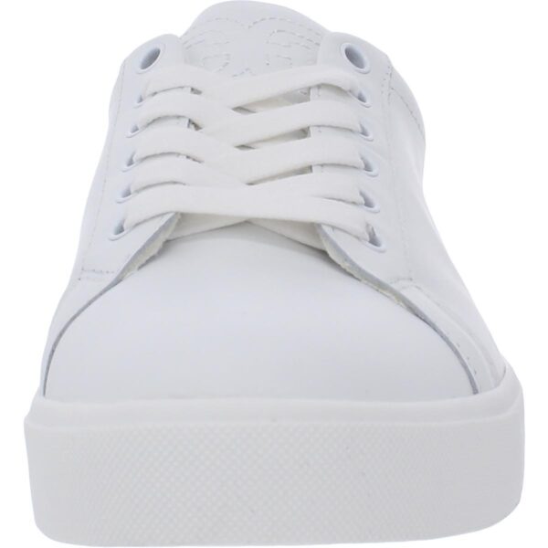 Sam Edelman Womens Ethyl White Leather Sneakers Shoes 11 Medium (B,M) BHFO 1252