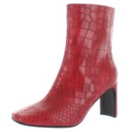 Seven Dials Womens Nicole Red Mid-Calf Boots Shoes 7 Medium (B,M) BHFO 9819