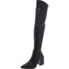 Steve Madden Womens Tanzee Black Over-The-Knee Boots 6 Medium (B,M) BHFO 5034