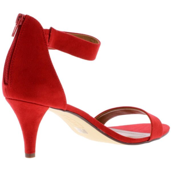 Style & Co. Womens Paycee Red Dress Sandals Shoes 11 Medium (B,M) BHFO 4077