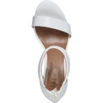 Style & Co. Womens Paycee White Dress Sandals Shoes 12 Medium (B,M) BHFO 1613