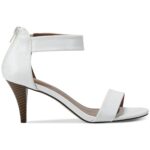 Style & Co. Womens Paycee White Dress Sandals Shoes 12 Medium (B,M) BHFO 1613