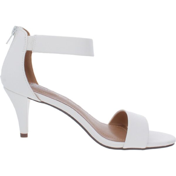 Style & Co. Womens Paycee White Dress Sandals Shoes 12 Medium (B,M) BHFO 8945