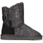 Style & Co. Womens Teenyy F Glitter Ankle Winter & Snow Boots Shoes BHFO 7196