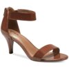 Style & Co. Womens Paycee Brown Dress Sandals Shoes 11 Medium (B,M) BHFO 2504