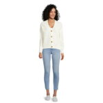 Time and Tru Women's Boyfriend Cardigan, Sizes XS-XXXL