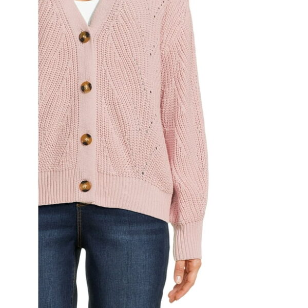 Time and Tru Women's Boyfriend Cardigan, Sizes XS-XXXL