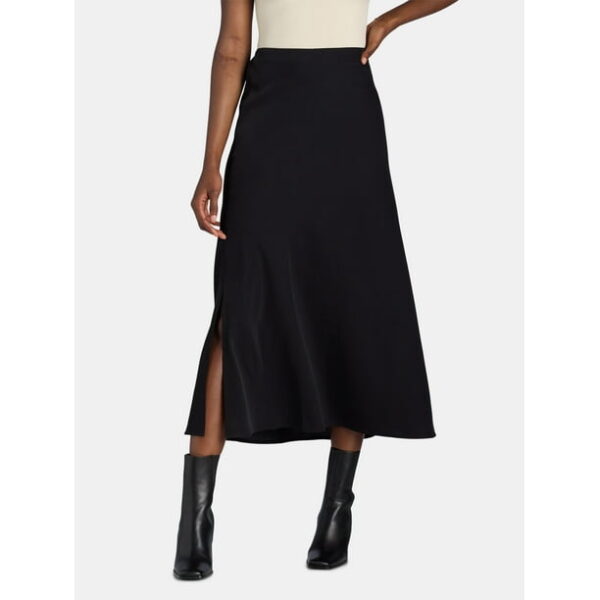 Time and Tru Women's Maxi Slip Skirt, Sizes XS-XXXL