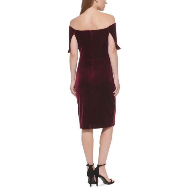 Vince Camuto Womens Velvet Mini Cocktail and Party Dress BHFO 7115