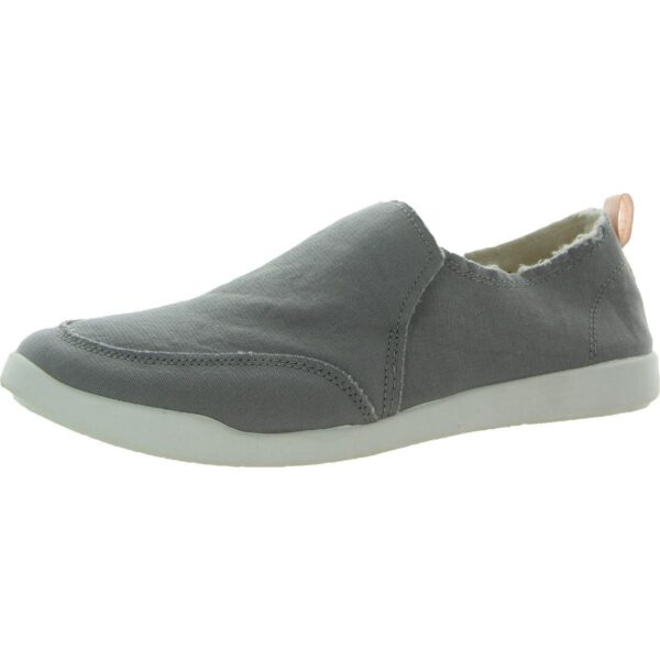 Vionic Beach Womens Malibu Gray Slip-On Sneakers Shoes 8 Medium (B,M) BHFO 9890