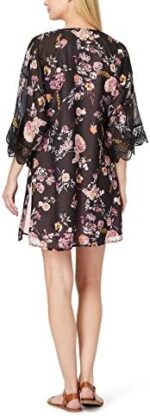 WallFlower Women's Sleeveless Swing Dress & Printed Kimono Set