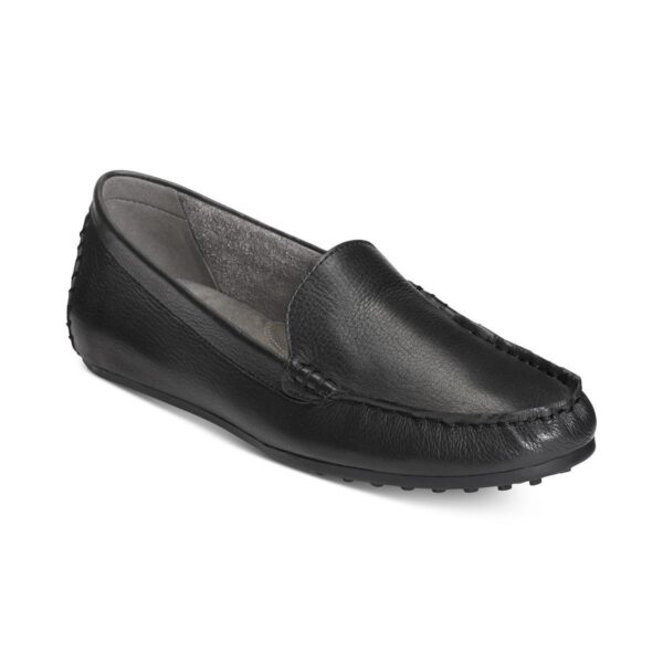 Aerosoles Womens Black Slip On Casual Shoes Flats 8 Medium (B,M) BHFO 3432