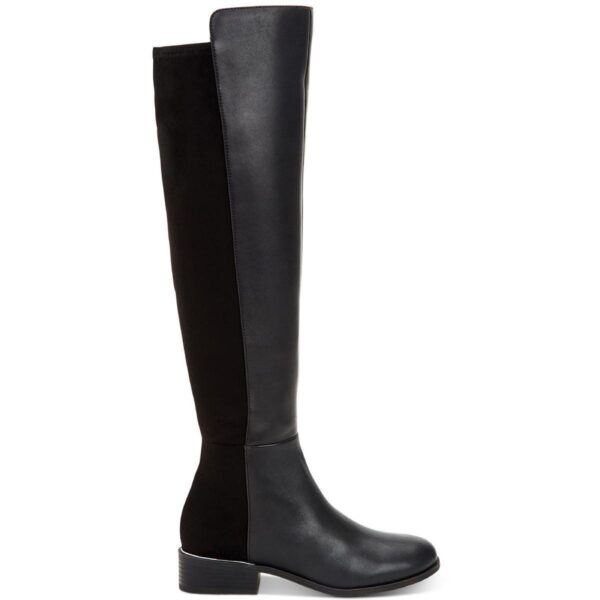 Alfani Womens Ludlowe Leather Over-The-Knee Boots Shoes BHFO 8887