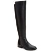 Alfani Womens Ludlowe Leather Over-The-Knee Boots Shoes BHFO 8887