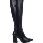 Aqua College Womens Ireland Leather Knee-High Boots Shoes BHFO 6788