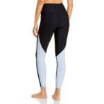 Aqua Womens Black Activewear Fitness Workout Athletic Leggings S BHFO 4407