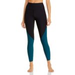 Aqua Womens Black Activewear Fitness Workout Athletic Leggings S BHFO 4407