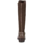 Baretraps Womens Mckayla Faux Leather Wide Calf Knee-High Boots Shoes BHFO 7606