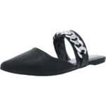 BCBGeneration Womens Ester Black Slip On Slides Shoes 5.5 Medium (B,M) BHFO 9209