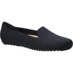 Bella Vita Womens Hathaway Navy Knit Flat Loafers Shoes 9 Wide (C,D,W) BHFO 7095