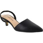 Bella Vita Womens Sarah II Black Flats Shoes 8.5 Extra Wide (E+, WW) BHFO 6220