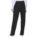 Calvin Klein Womens Black Wide Leg High Waist Dress Pants Trousers 10 BHFO 1209