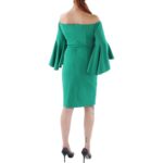 Calvin Klein Womens Green Boning Above Knee Sheath Dress 16 BHFO 3804