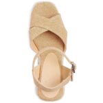 Castaner Womens Theo Tan Platform Sandals Shoes 41 Medium (B,M) BHFO 9786