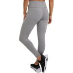 Champion Womens Gray Heathered Athletic Leggings S BHFO 1903