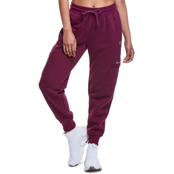 Champion Womens Red Fitness Workout Jogger Pants 2XL BHFO 1531