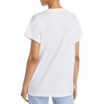 Chaser Womens White Crewneck Rio Tee Graphic T-Shirt Top XS BHFO 2311