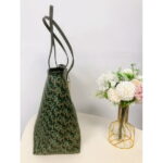 Coach CF342 City Tote With Coach Monogram Print IN Green