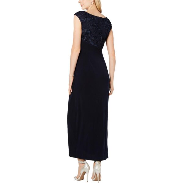 Connected Apparel Womens Cap Sleeve Maxi Evening Dress Gown Plus BHFO 4510