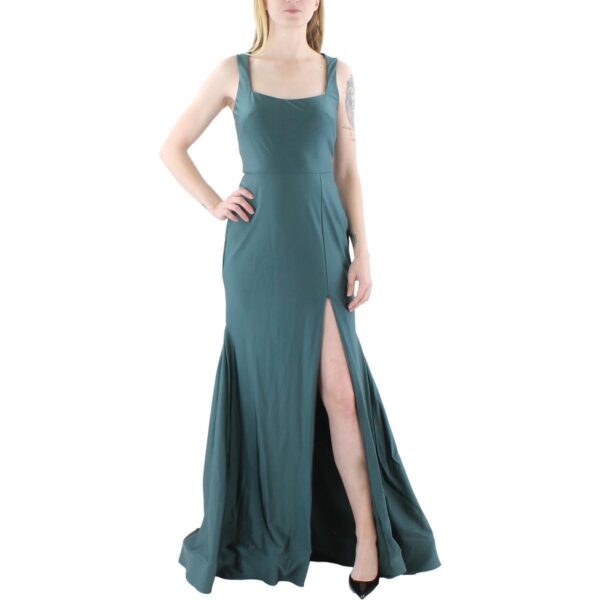 Cynthia & Sahar Womens Satin Mermaid Formal Evening Dress Gown BHFO 8144