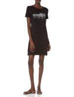 DKNY Women's Logo T-Shirt Dress