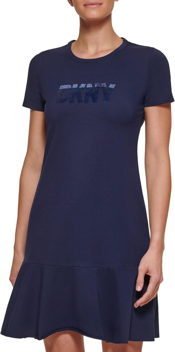 DKNY Women's Logo T-Shirt Dress