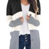 Dokotoo Womens Knit Cardigan Winter Sweaters for Women with Buttons Women Cardigans for Fall