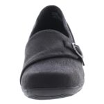 Easy Street Womens Cinnamon Black Loafers Shoes 12 Medium (B,M) BHFO 5259