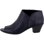 Easy Street Womens Voyage Black Ankle Boots Shoes 5 Medium (B,M) BHFO 8686