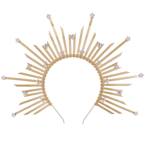 Eease Halo Crown Sunburst Headpiece Greek Goddess Headband