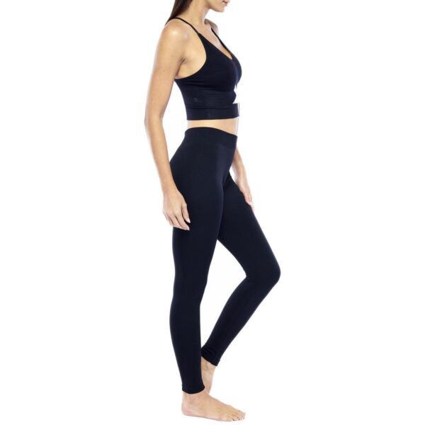 Electric Yoga Womens Black High Waist Yoga Legging Athletic M/L BHFO 6826