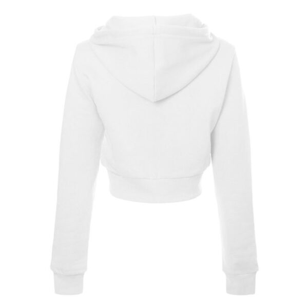 Fall Sweatshirts Women Ladies Solid Casual Basic Long Sleeve Zip Up Crop Hoodie Jacket Sweatshirt Women Light Gray XL