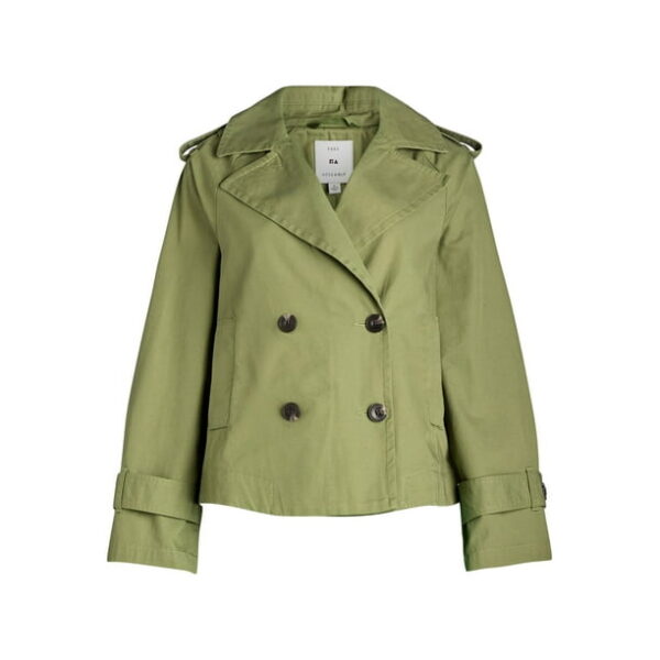 Free Assembly Women's Cropped Trench Coat, Sizes XS-XXL