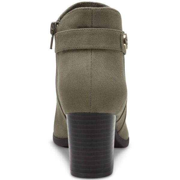 Giani Bernini Womens ARTEMY Green ZIPPER Ankle Boots 10 Wide (C,D,W) BHFO 7488