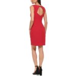 Guess Womens Crepe Sweetheart Semi-Formal Sheath Dress BHFO 0550