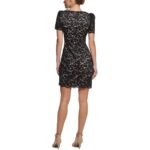 Jessica Howard Womens Black Party Short Lace Mini Dress Petites 6P BHFO 7787