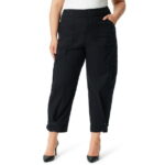 Jessica Simpson Women's and Women's Plus Low Slung Cargo Ankle Pants